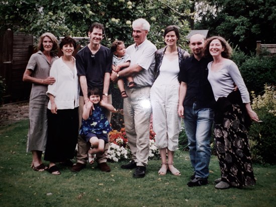 Paddy and family (J,S,Ellen, Tom, A,C,S,K)
