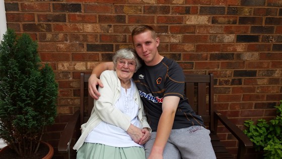 Craig with his lovely Nan 😍 