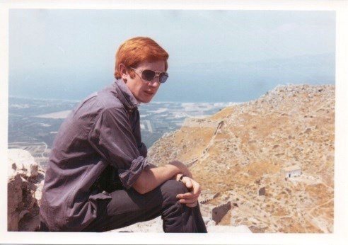 Summit on mountain overlooking Corinth - July 1970