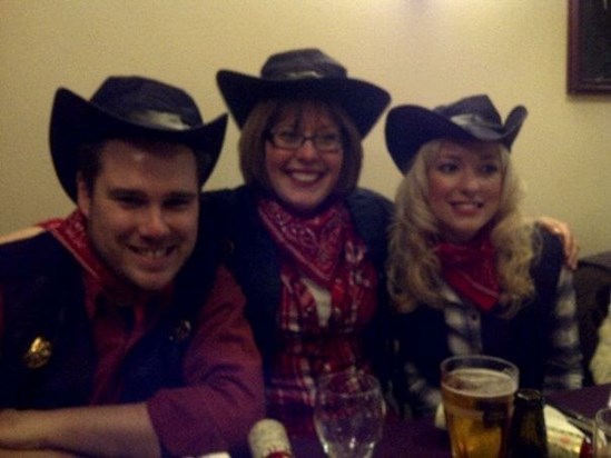 Christmas do with Sophie and Alan 