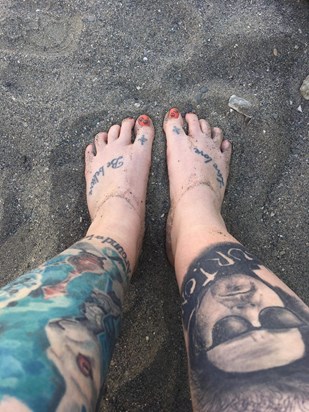 Beach tattoos