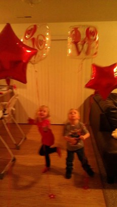 Love balloons for Mommy