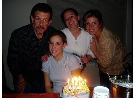 Daddy with his girls 2005
