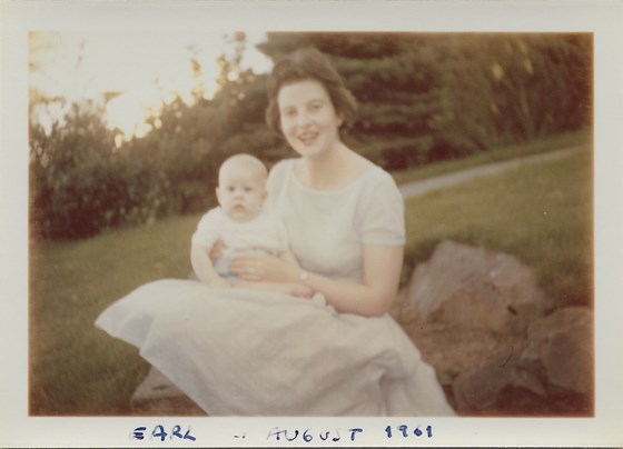 Earl and Mum 1961
