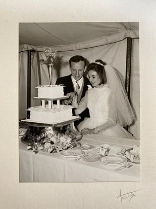 John & Sue's wedding day 7/9/1963