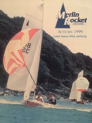 ... Ian's quick thinking saving a capsize - and we made the front page of our favourite magazine!