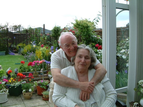 Dad loved his garden which was always full of colour