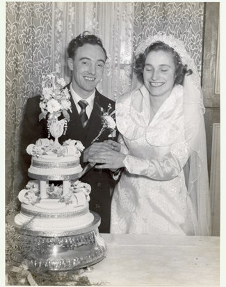 1953 Wedding - they don't make suits like that anymore
