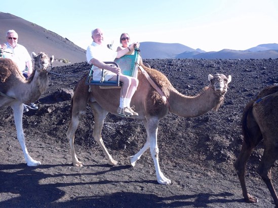 Fink that camel had the hump Dad, amazing memories from Lanzarote ❤️