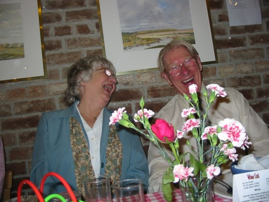 Brian & Pat celebrate their 50th wedding anniversary in 2005