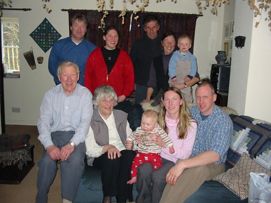 Brian with his family (2005)