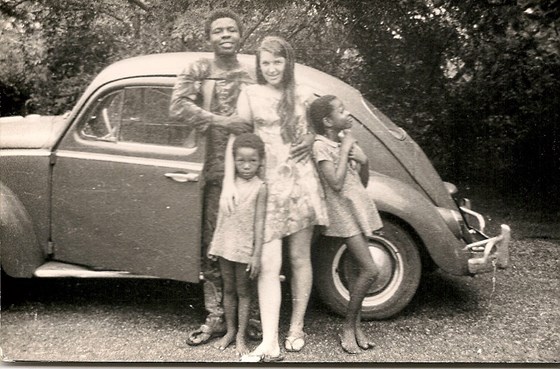 Iyetade and Moremi with Uncle Kayode and Aunty Susan, UI 1970