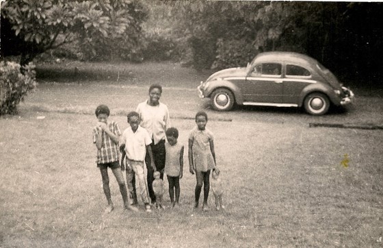 Olaokun, left, Iyetade and Moremi, right, UI 1970