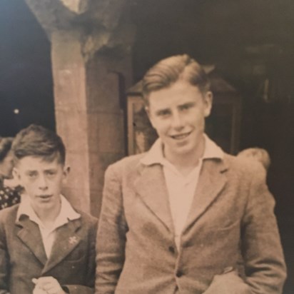 Dad and Chris circa 1944