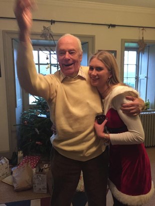 Gramps and Kate, it’s Christmas 