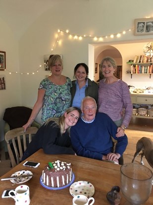 Dad / Gramps celebrating Lissie’s 50th in 2018