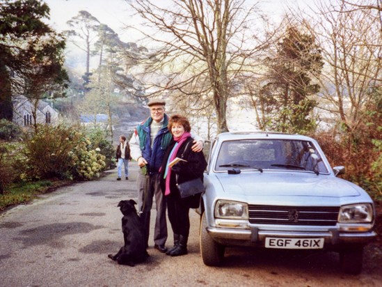 Mum Dad Tula St Just in Roseland Circa 95 2