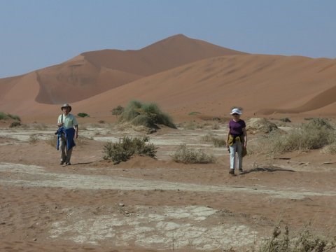 Tad and Ethne in Namibia
