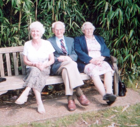 Ann with Pete’s Mum and Dad