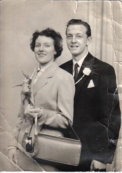 Mum and Dad 5th March 1955