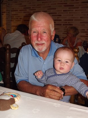 Mike and his Grandson, Jack