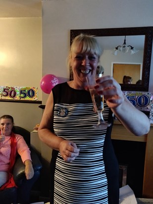 Angela's 50th.x Great celebrations.x❤️