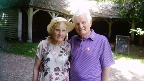 Brother (Peter) and sister, June 2019.