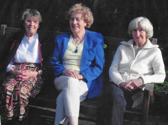 From left to right: Doreen Martin, Audrey Scott and Rose.