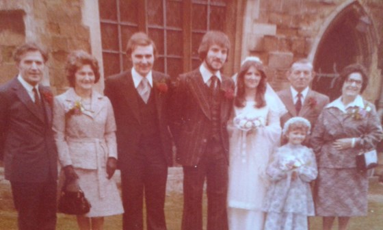 Mirella and Michael wedding1978