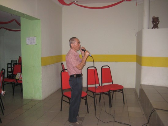 2010 singing karaoke at Taiping