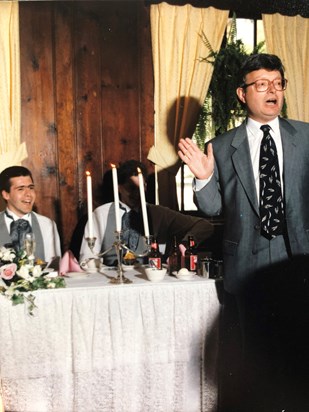 At my wedding in the USA In 1994!