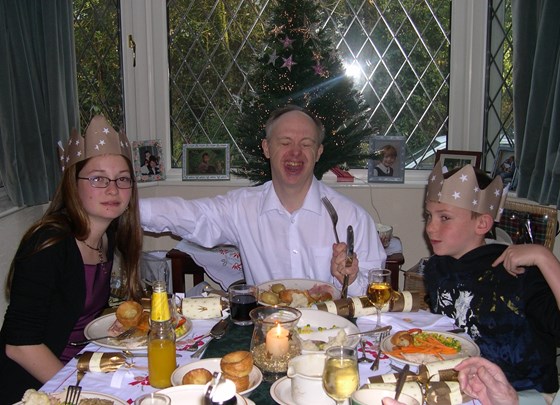 2004 Christmas with Fiona and Liam