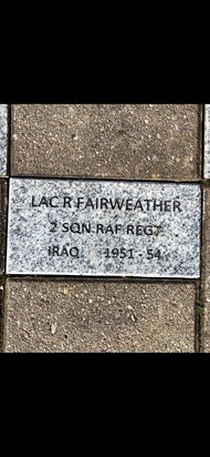 Remembered in the RAF Regiment Garden at The National Memorial Arboretum.