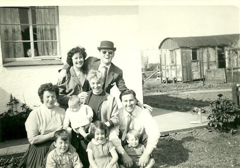 My granny and her family at home in Blackness