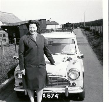 My granny, before a hard day's work...