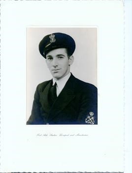 My papa when he joined the Navy