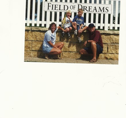 Neuhaus Family at Field of Dreams