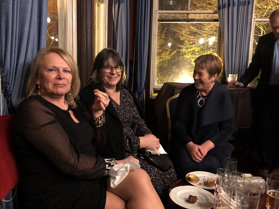 Shirley, Jackie, Leslie at Ollie’s wedding December 2018