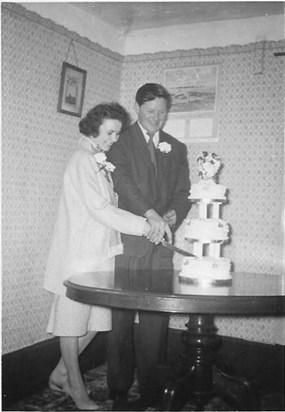 Eva & Charlie's wedding 1961