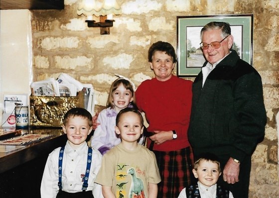 Eva, Charlie & Grandchildren 2000s