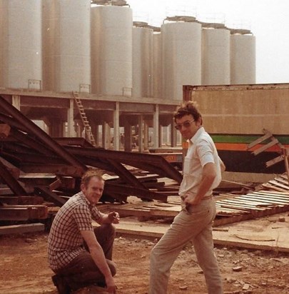 Jim Ogba brewery 5 Jan '82