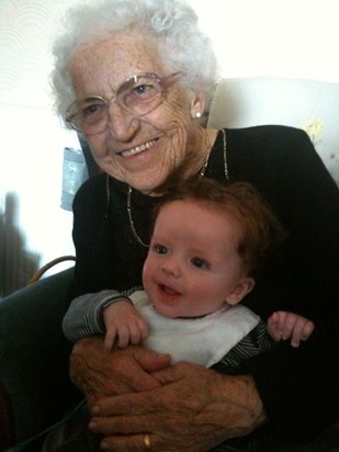 granma and her little boy ashton-jay