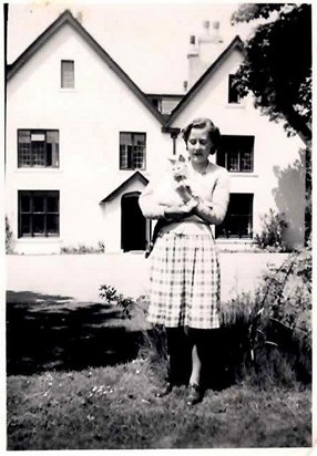 Ann at Blatchington - 1947