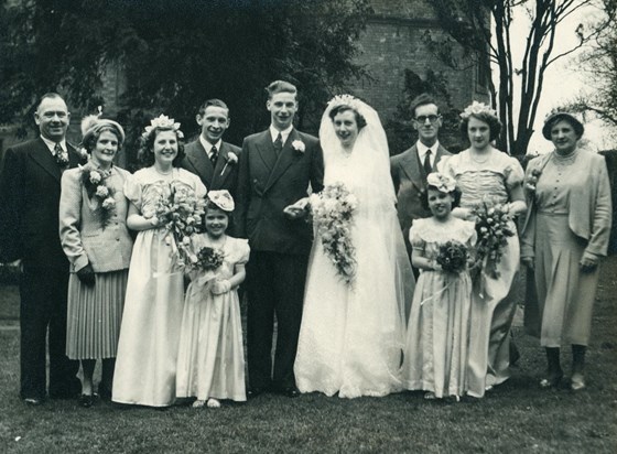 Wedding picture, 1952