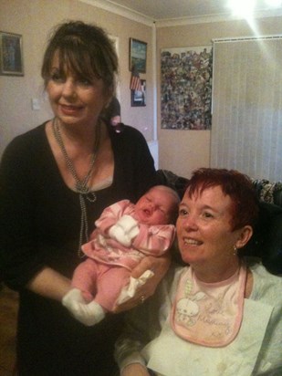 Nanna Carol & Great Nanna Margaret With Baby   November 2010