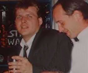 Malc with Kev. Vince's Wedding 1994