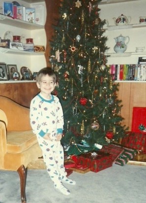 William - Christmas Eve - at home in Danville - 1993
