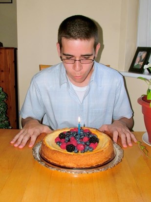 William's Birthday Cheesecake
