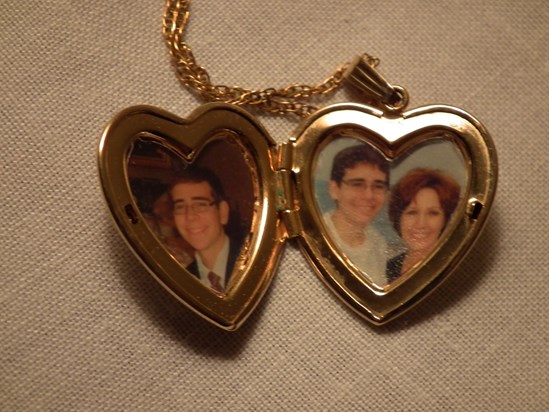 The locket William gave me for Christmas 2006 