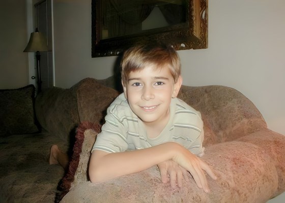  William - 10 years old - at home in Tampa, Florida